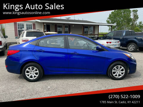 2012 Hyundai Accent for sale at Kings Auto Sales in Cadiz KY