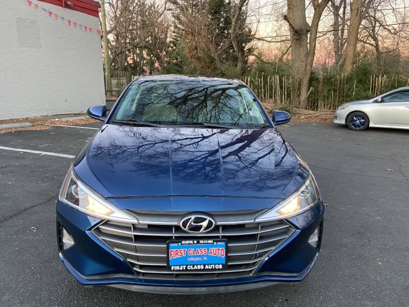 2020 Hyundai Elantra for sale at FIRST CLASS AUTO in Arlington VA