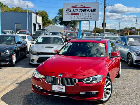 2013 BMW 3 Series for sale at Supreme Auto Sales in Chesapeake VA