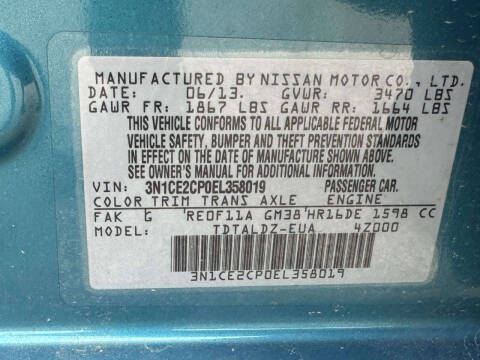 2014 Nissan Versa Note S
