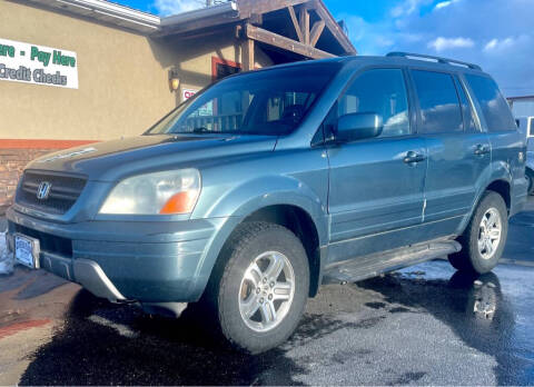 2005 Honda Pilot for sale at Creekside Auto Sales in Pocatello ID
