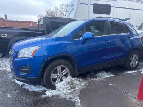 2015 Chevrolet Trax for sale at HIDALGOS AUTO SALES in Omaha NE