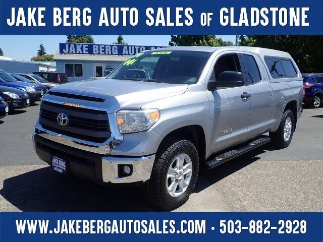 2014 Toyota Tundra for sale at Jake Berg Auto Sales in Gladstone OR