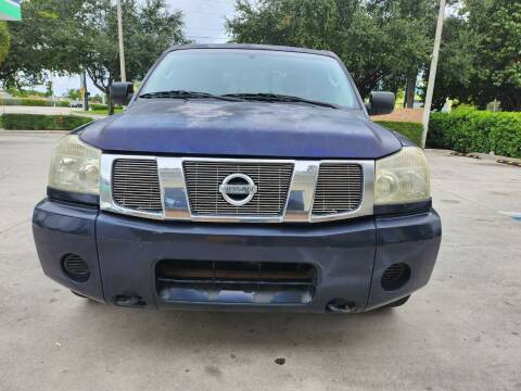 2006 Nissan Titan for sale at 1st Klass Auto Sales in Hollywood FL