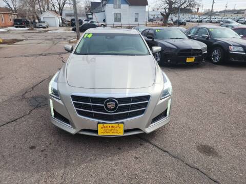 2014 Cadillac CTS for sale at Brothers Used Cars Inc in Sioux City IA