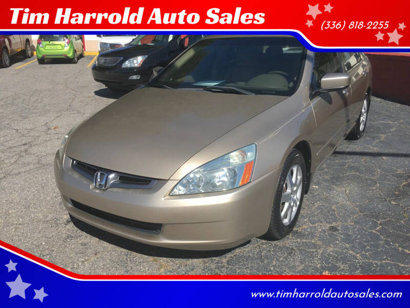 2005 Honda Accord for sale at Tim Harrold Auto Sales in Wilkesboro NC