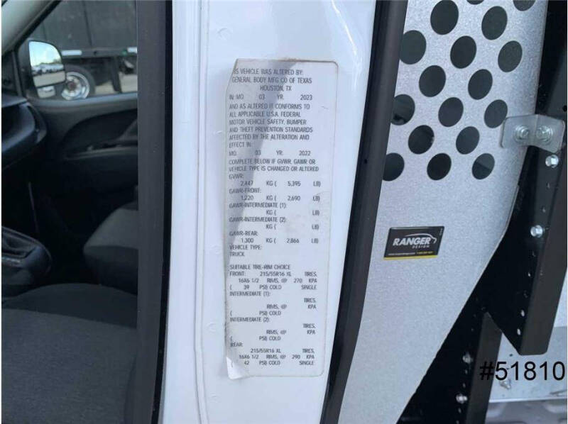 2022 RAM ProMaster City