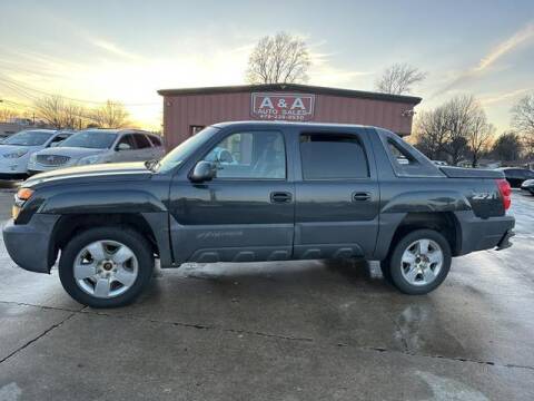 2003 Chevrolet Avalanche for sale at A & A Auto Sales in Fayetteville AR
