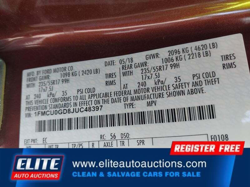 2018 Ford Escape SE