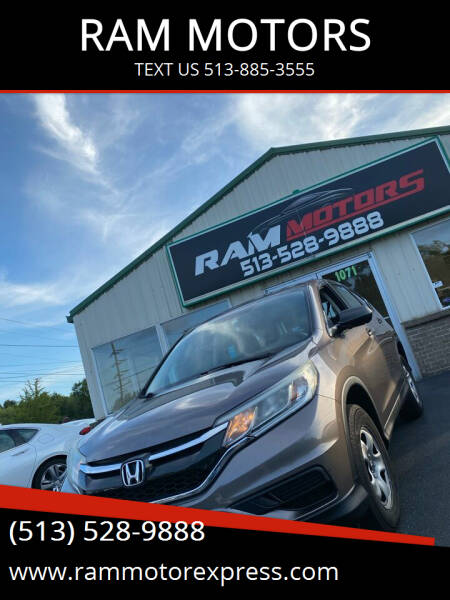 2015 Honda CR-V for sale at RAM MOTORS in Cincinnati OH