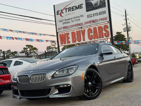 2015 BMW 6 Series for sale at Extreme Autoplex LLC in Spring TX