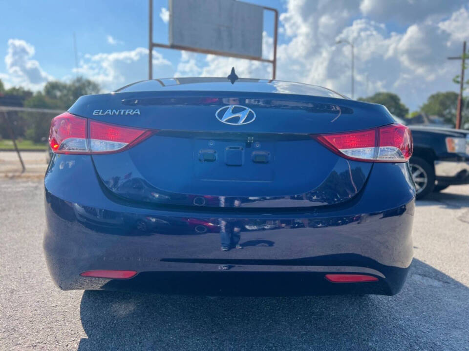 2013 Hyundai ELANTRA for sale at J-R Auto Sales LLC in Houston, TX