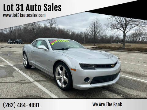 2014 Chevrolet Camaro for sale at Lot 31 Auto Sales in Kenosha WI