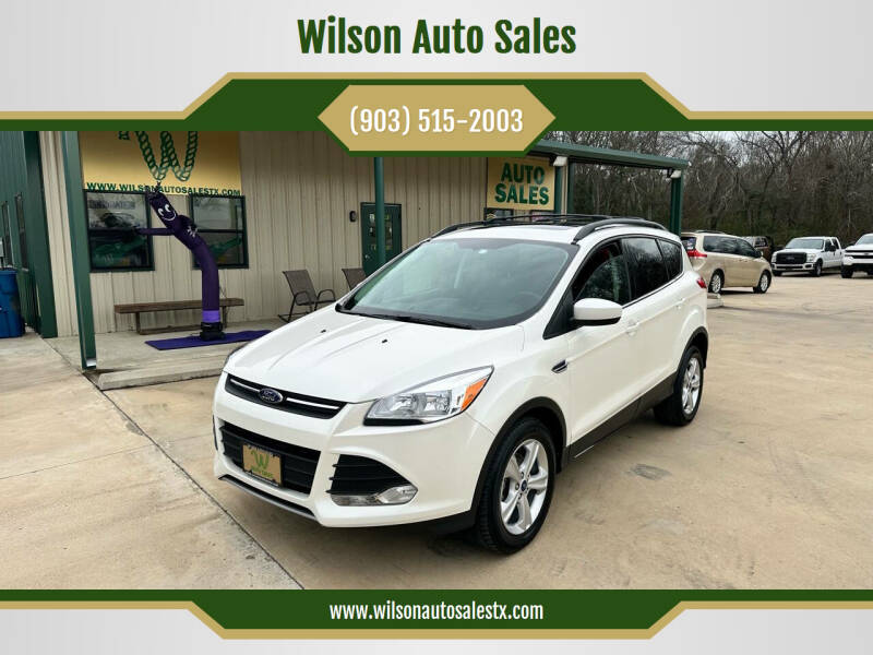 2013 Ford Escape for sale at Wilson Auto Sales in Chandler TX