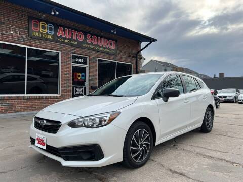 2020 Subaru Impreza for sale at Auto Source in Ralston NE