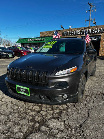 2018 Jeep Cherokee for sale at Festus Auto Sales in Milwaukee WI