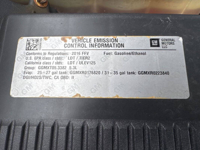 2016 Chevrolet Silverado 1500