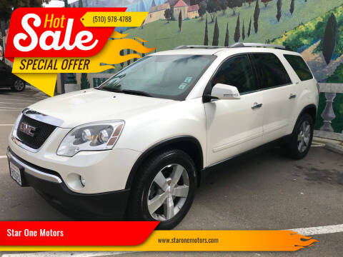 2011 GMC Acadia for sale at Star One Motors in Hayward CA