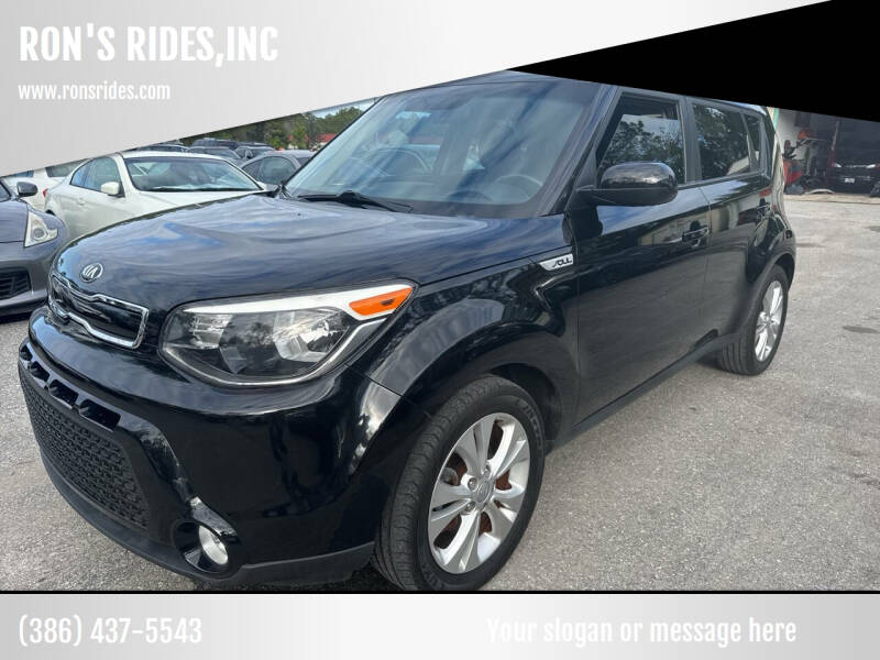 2016 Kia Soul for sale at RON'S RIDES,INC in Bunnell FL