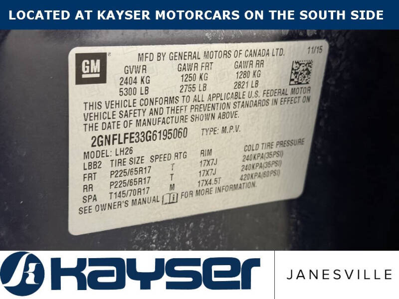 2016 Chevrolet Equinox LT