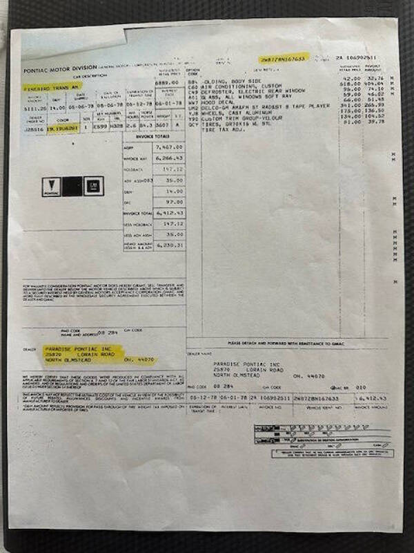 1978 Pontiac Trans Am