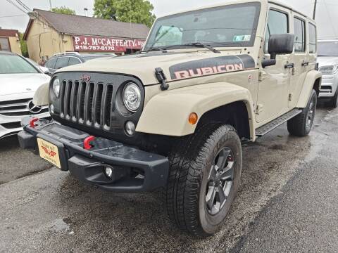 2017 Jeep Wrangler Unlimited for sale at P J McCafferty Inc in Langhorne PA