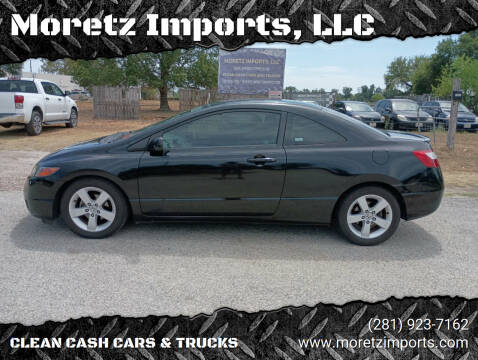 2007 Honda Civic for sale at Moretz Imports, LLC in Spring TX