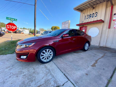 2015 Kia Optima for sale at 2 Brothers Coast Acquisition LLC dba Total Auto Se in Houston TX