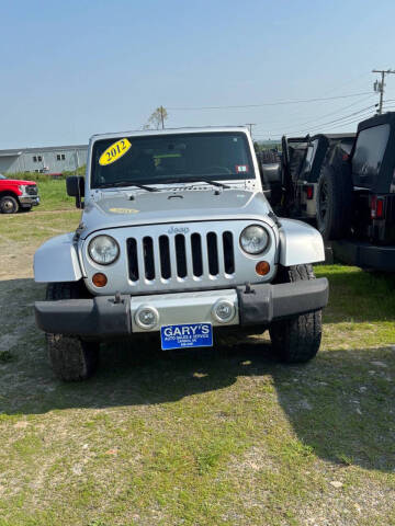 2014 Jeep Wrangler for sale at Garys Sales & SVC in Caribou ME