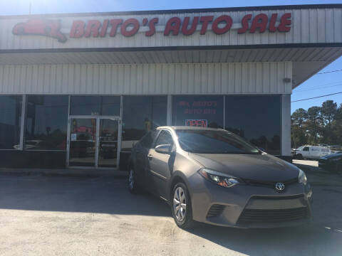 2015 Toyota Corolla for sale at Brito's Auto Sales Inc in Conyers GA