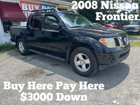 2008 Nissan Frontier for sale at ABED'S AUTO SALES in Halifax VA