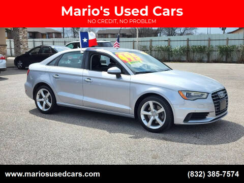 2016 Audi A3 for sale at Mario's Used Cars - Pasadena Location in Pasadena TX