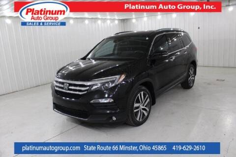2018 Honda Pilot for sale at Platinum Auto Group Inc. in Minster OH