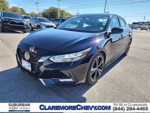 2020 Nissan Sentra for sale at CHEVROLET SUBURBANO in Claremore OK