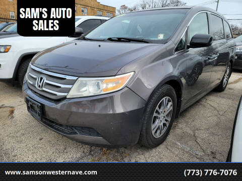 2012 Honda Odyssey for sale at SAM'S AUTO SALES in Chicago IL