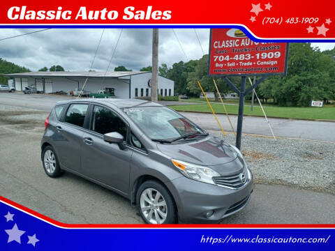 2016 Nissan Versa Note for sale at Classic Auto Sales in Maiden NC