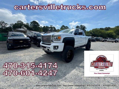 2017 GMC Sierra 2500HD for sale at Cartersville Trucks in Cartersville GA