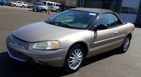 2002 Chrysler Sebring for sale at Angelo's Auto Sales in Lowellville OH