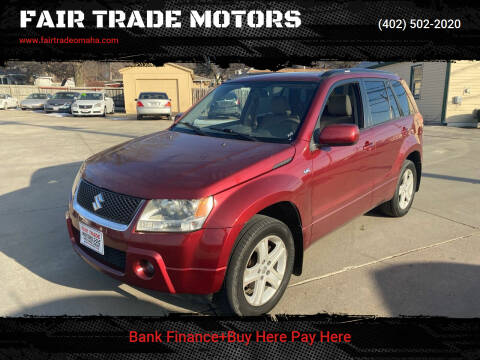 2006 Suzuki Grand Vitara for sale at FAIR TRADE MOTORS in Bellevue NE