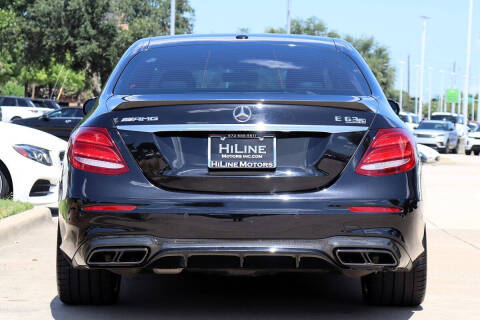 2018 Mercedes-Benz E-Class AMG E 63 S