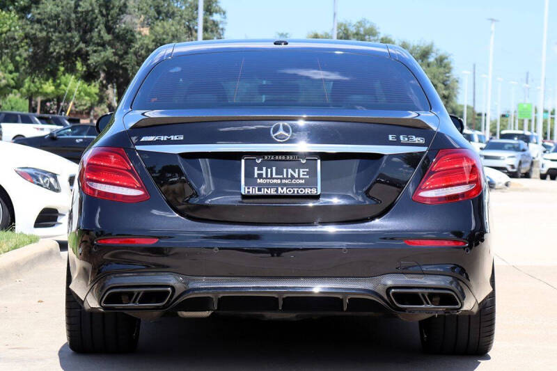 2018 Mercedes-Benz E-Class AMG E 63 S