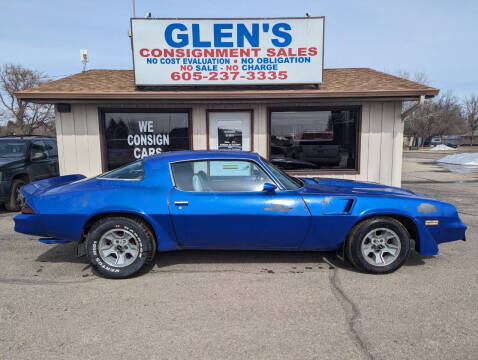 1981 Chevrolet Camaro for sale at Glen's Auto Sales in Watertown SD