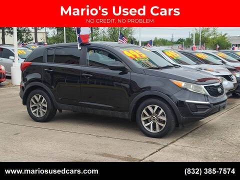 2014 Kia Sportage for sale at Mario's Used Cars in Houston TX