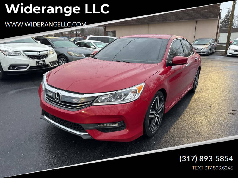 2017 Honda Accord for sale at Widerange LLC in Greenwood IN