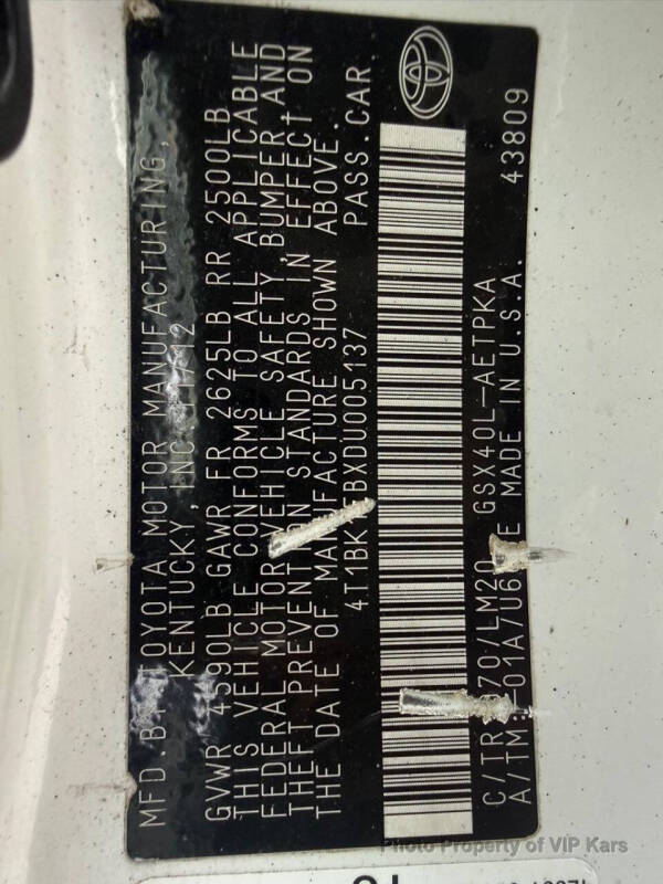 2013 Toyota Avalon Limited