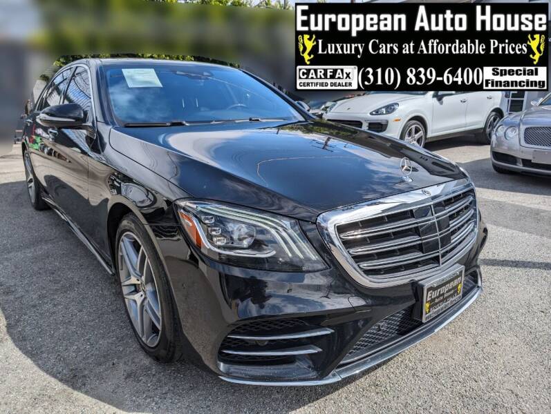 2019 Mercedes-Benz S-Class for sale at European Auto House in Los Angeles CA