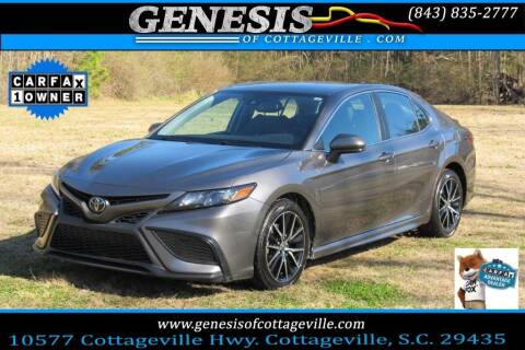 2021 Toyota Camry for sale at Genesis Of Cottageville in Cottageville SC