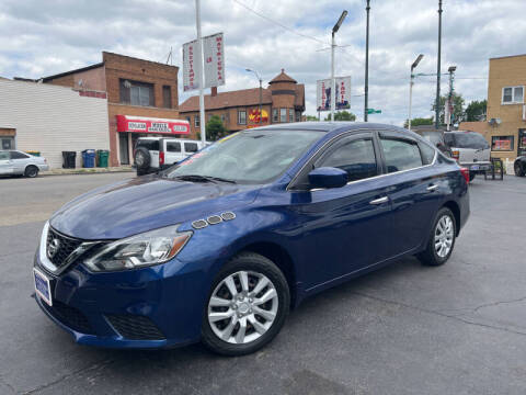 2017 Nissan Sentra for sale at Latino Motors in Aurora IL