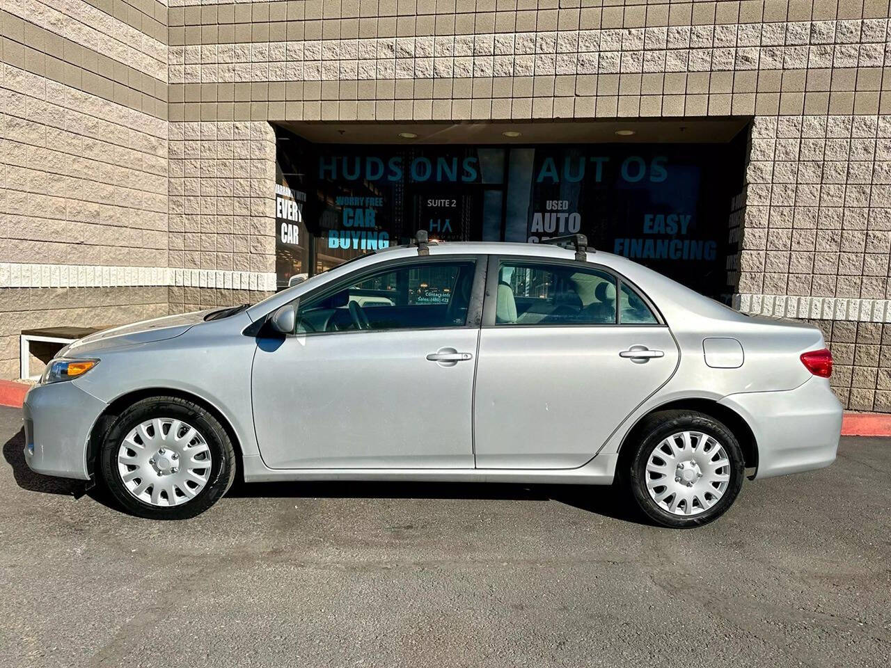 2012 Toyota Corolla for sale at HUDSONS AUTOS in Gilbert, AZ