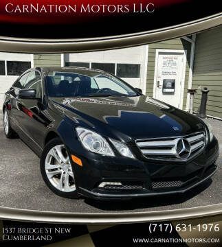 2011 Mercedes-Benz E-Class for sale at CarNation Motors LLC - New Cumberland Location in New Cumberland PA